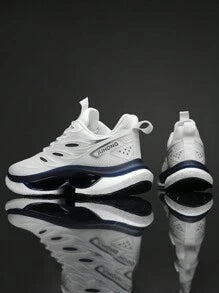 Men's White Sneakers, Breathable, Shock-Absorbing, Elastic And Wear-Resistant Casual Sneakers, Shoes For Men,Trainers for Sale Australia| New Collection Online| SHEIN Australia