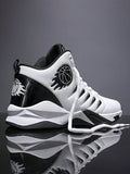 Men's High-Top Basketball Shoes, Non-Slip, Shock-Absorbing, Durable, Sports Basketball Sneakers for Sale Australia| New Collection Online| SHEIN Australia