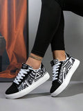 Women's Casual Sports Shoes With Random Geometric Print Pattern, Versatile, Fashionable And Comfortable, Suitable For Outdoor Sports, Hiking, Daily Wear, Unisex Couple Shoes for Sale Australia| New Collection Online| SHEIN Australia
